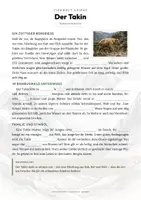 Vorschau - Arbeitsblätter - Takin Steckbrief – Tiere Asiens | Sachunterricht Grundschule Arbeitsblatt - Seite 2