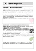 Vorschau - Arbeitsblätter - Chromatographie - Trennverfahren | Chemie - Seite 3