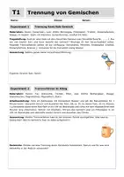 Vorschau - Arbeitsblätter - Trennverfahren: Sand-Salz-Gemisch trennen – Praxisbox Chemie mit 2 Experimenten & Arbeitsblatt - Seite 3