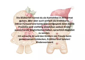 Vorschau - Fördermaterial/Inklusion - Erzählkarten Kamishibai Weihnachten (kostenlos 3 Seiten) - Seite 1