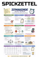 Vorschau - Merkblätter - Zeitmanagement - Spickzettel & Übersicht als Lernhilfe - Deckblatt