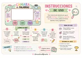 Vista previa - Juegos / Gamificación - CÁMARA DE PALABRAS - página 1