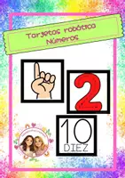 Vista previa - Juegos / Gamificación - TARJETAS ROBÓTICA NÚMEROS - Portada