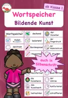 Vorschau - Präsentationen/Tafelbilder - Wortspeicher Kunst - Deckblatt