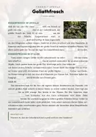 Vorschau - Arbeitsblätter - Goliathfrosch Steckbrief – Tiere Afrikas | Sachunterricht Grundschule Arbeitsblatt - Seite 2