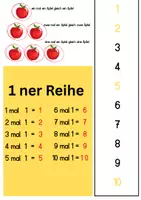 Vorschau - Fördermaterial/Inklusion - Einmaleins Klasse 2 alle Reihen zum Aufhängen, Selbstlernmaterial - Seite 2