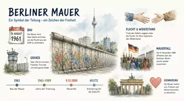 Vorschau - Arbeitsblätter - Lernposter + Arbeitsblatt zum Thema "Berliner Mauer" + Onlineübung & MP3 + Mindmap + Infografik - Seite 2