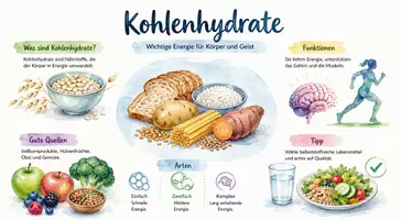 Vorschau - Arbeitsblätter - Lernposter + Arbeitsblätter zum Thema "Kohlenhydrate" + Lösung & MP3 + Mindmap + Infografik - Seite 2