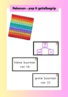 Voorbeeld - Rekenen - POP-IT getalbegrip tot 100 - Voorblad