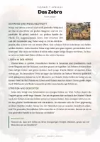 Vorschau - Arbeitsblätter - Tiere Afrikas – 50 Tier-Steckbriefe – Sachunterricht Grundschule – Materialpaket - Seite 1