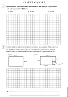 Vorschau - Arbeitsblätter - Flächen - Übungsblätter für Klasse 3/4 - Seite 2