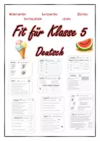 Vorschau - Arbeitsblätter - Fit für Klasse 5 - Wiederholung Klasse 4 - Deckblatt