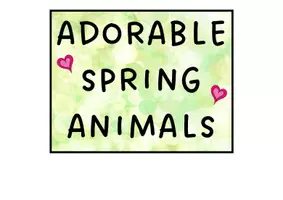 Vorschau - Stundenentwürfe - Materialpaket: Adorable Spring Animals (Vocabulary + Writing a poem) - Seite 2