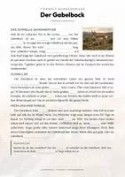 Vorschau - Arbeitsblätter - Gabelbock Steckbrief – Lesetext, Lückentext, Weltkarte & Arbeitsblatt - Seite 2
