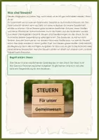Vorschau - Arbeitsblätter - Steuern erklärt: Brutto vs. Netto & Sozialstaat - in einfacher Sprache - Seite 2