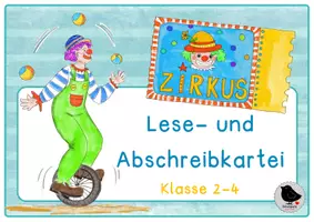 Vorschau - Arbeitsblätter - Lesen und Abschreiben Kartei Zirkus - Seite 3
