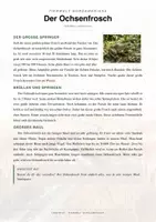 Vorschau - Arbeitsblätter - Ochsenfrosch Steckbrief – Lesetext, Lückentext, Weltkarte & Arbeitsblatt - Seite 1