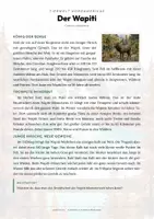 Vorschau - Arbeitsblätter - Wapiti Steckbrief – Lesetext, Lückentext, Weltkarte & Arbeitsblatt - Seite 1