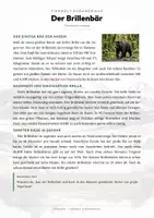 Vorschau - Arbeitsblätter - Brillenbär Steckbrief – Lesetext, Lückentext, Weltkarte & Arbeitsblatt - Seite 1