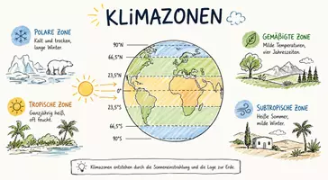 Vorschau - Arbeitsblätter - Lernposter + Arbeitsblätter "Klimazonen" + interaktive Lösungen & MP3s + Mindmap + Infografik - Seite 2