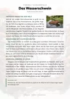 Vorschau - Arbeitsblätter - Wasserschwein Steckbrief – Lesetext, Lückentext, Weltkarte & Arbeitsblatt - Seite 1
