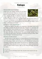 Vorschau - Arbeitsblätter - Kakapo Steckbrief – Lesetext, Lückentext, Weltkarte & Arbeitsblatt - Seite 1