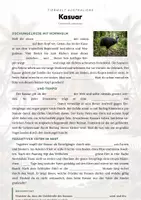 Vorschau - Arbeitsblätter - Kasuar Steckbrief – Lesetext, Lückentext, Weltkarte & Arbeitsblatt - Seite 2