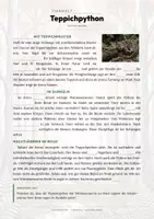 Vorschau - Arbeitsblätter - Teppichpython Steckbrief – Lesetext, Lückentext, Weltkarte & Arbeitsblatt - Seite 2