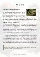 Vorschau - Arbeitsblätter - Tuatara Steckbrief – Lesetext, Lückentext, Weltkarte & Arbeitsblatt - Seite 1