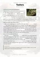 Vorschau - Arbeitsblätter - Tuatara Steckbrief – Lesetext, Lückentext, Weltkarte & Arbeitsblatt - Seite 2