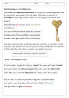 Vorschau - Arbeitsblätter - Satzglieder - die Umstellprobe - Deckblatt