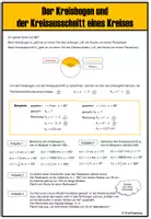 Vorschau - Arbeitsblätter - Kreisbogen- und ausschnitt - Seite 1
