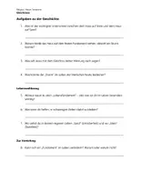 Vorschau - Arbeitsblätter - Vom klugen Bauherrn – Text mit Aufgaben - Seite 1