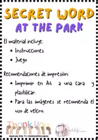 Vista previa - Juegos / Gamificación - Pack learning stations -At the park - página 2