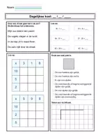 Voorbeeld - Werkbladen automatisatie: dagelijkse kost - deel 6 (maart) - Pagina 1