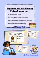 Vorschau - Spiele - Reflexion des Wochenendes (Steh auf, wenn...) - Deckblatt