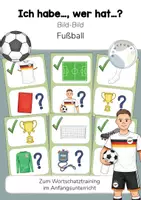 Vorschau - Spiele - Ich habe, wer hat...? Fußball WM Wortschatzspiel (Bild-Bild) Weltmeisterschaft 2026 - Deckblatt