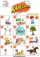 Vista previa - Juegos / Gamificación - Pack learning stations - at the camp - página 1