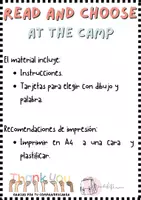 Vista previa - Juegos / Gamificación - Pack learning stations - at the camp - página 3