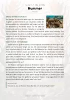 Vorschau - Arbeitsblätter - Hummer Steckbrief – Lesetext, Lückentext, Weltkarte & Arbeitsblatt - Seite 1