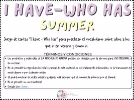 Vista previa - Juegos / Gamificación - Pack learning stations - SUMMER - página 1