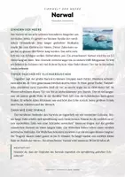 Vorschau - Arbeitsblätter - Narwal Steckbrief – Lesetext, Lückentext, Weltkarte & Arbeitsblatt - Seite 1