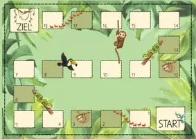 Vorschau - Spiele - Leiterspiel zum Thema Dschungel - Seite 2