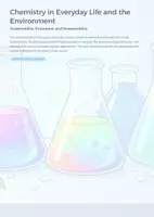 Vorschau - Unterrichtsreihen - Chemistry in Everyday Life & Environment – COMPLETE UNIT (60 Pages) | Sustainability & Climate Change - Deckblatt