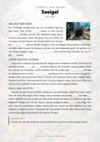 Vorschau - Arbeitsblätter - Seeigel Steckbrief – Lesetext, Lückentext, Weltkarte & Arbeitsblatt - Seite 2