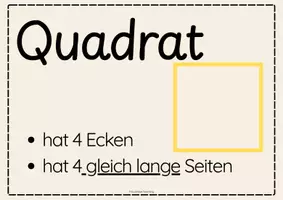 Vorschau - Merkblätter - Geometrische Formen - Aushang für den Klassenraum - Seite 3