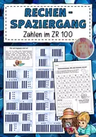 Vorschau - Arbeitsblätter - Rechenspaziergang Zahlen ZR100 - Deckblatt