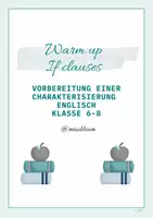 Vorschau - Spiele - Warm up: If clauses Type 1 - Speaking cards - Deckblatt