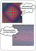 Vorschau - Unterrichtsreihen - OP Art im Kunstunterricht – Optische Täuschungen (Klasse 7/8) | Stationenarbeit & Projekt - Seite 2
