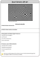 Vorschau - Unterrichtsreihen - OP Art im Kunstunterricht – Optische Täuschungen (Klasse 7/8) | Stationenarbeit & Projekt - Seite 3